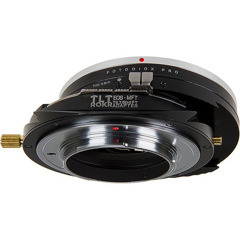 FotodioX Pro TLT ROKR Tilt-Shift Adapter for Canon EF Lens to Micro Four Thirds Camera