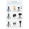 Apexel Extendable Tripod for DSLR Camera and Smartphone