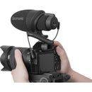 Saramonic CamMic Camera-Mount Shotgun Microphone for DSLR Cameras and Smartphones