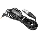 Saramonic SR-XLR35 XLR Female to 3.5mm TRRS Microphone Cable for DSLR Cameras and Smartphones (19.7')