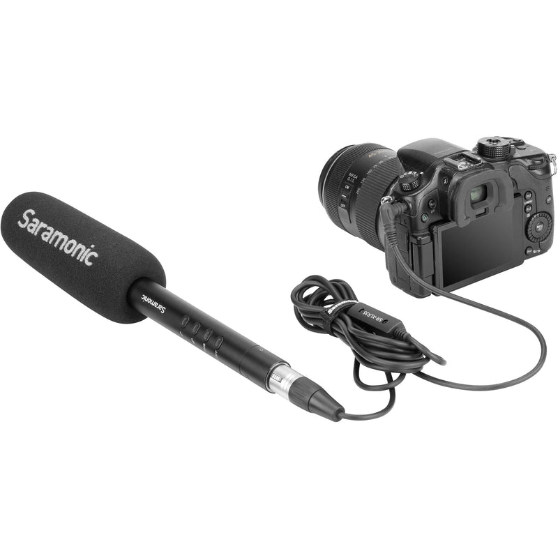 Saramonic SR-XLR35 XLR Female to 3.5mm TRRS Microphone Cable for DSLR Cameras and Smartphones (19.7')