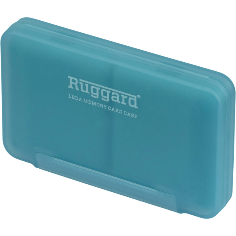 Ruggard LEDA Memory Card Case for 8 SD Cards (Blue)