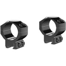Hawke Sport Optics Two-Piece Tactical Ring Mounts (30mm, Medium, 9-11mm Dovetail, Matte Black)