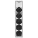 Tannoy Passive Column Array Loudspeaker with 5 Mid Range Drivers for Speech (White)