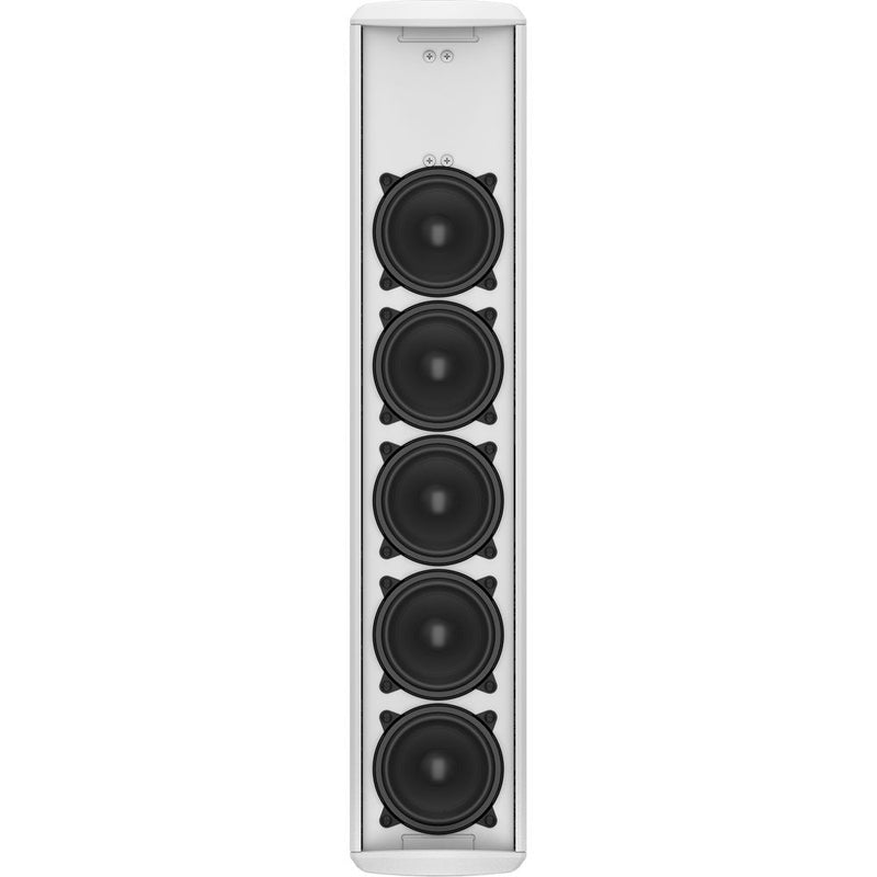 Tannoy Passive Column Array Loudspeaker with 5 Mid Range Drivers for Speech (White)