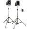 Anchor Audio MEGA-DP1-B MegaVox 2 Deluxe PA, Wired Companion Speaker, Two Stands and Wireless Lapel/Headset Microphones