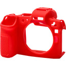 easyCover Silicone Protection Cover for Canon EOS 1Dx, 1Dx Mark II, Mark III (Red)