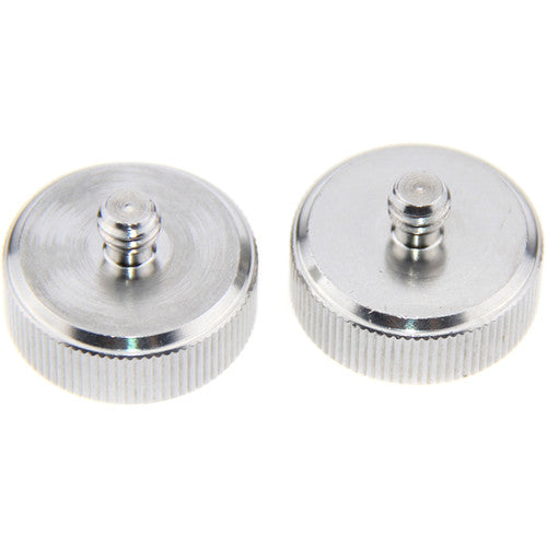 CAMVATE 3/8"-16 Female to 1/4"-20 Male Screw Adapter (2-Pack)