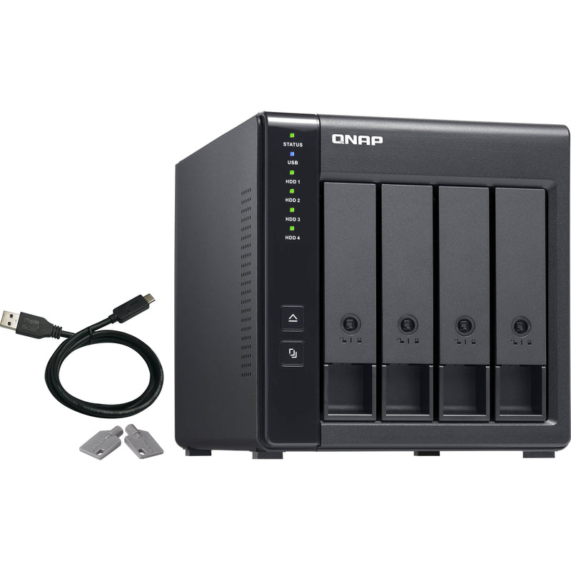 QNAP TR-004 4-Bay USB 3.0 RAID Expansion Enclosure