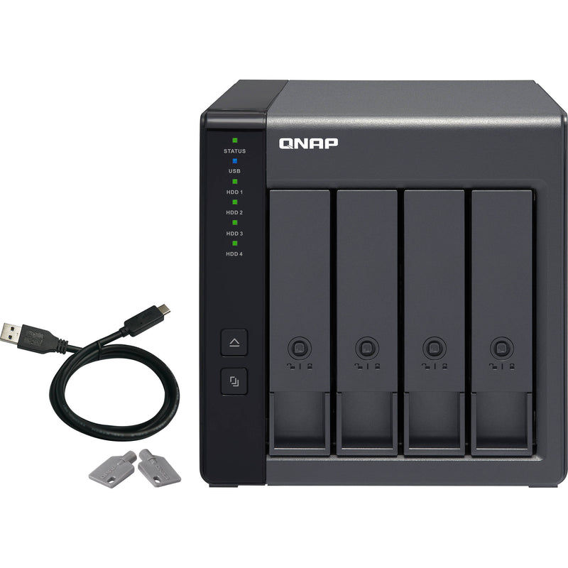 QNAP TR-004 4-Bay USB 3.0 RAID Expansion Enclosure