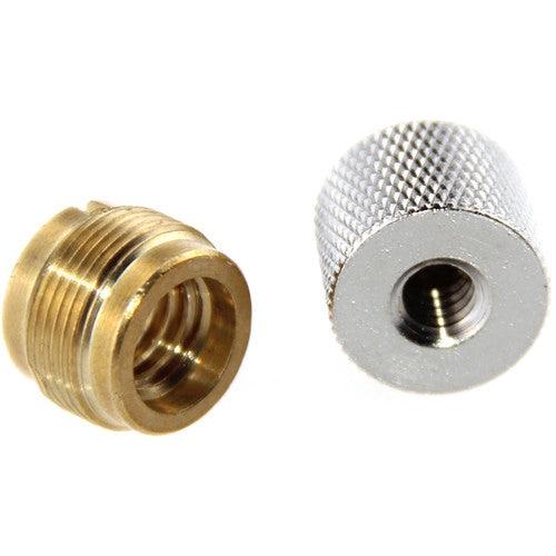 CAMVATE 3/8"-16 (F) To 5/8"-27 (M) And 1/4"-20 (F) To 3/8"-16 (M) Screw Adapter Set