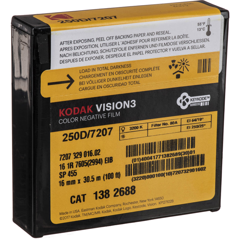 Kodak VISION3 250D Color Negative Film