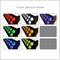 Elation Professional SEVEN Batten 14 7-Color Wash Luminaire with (12) 25W 7-in-1 RGBAW + Lime + UV (395nm) LEDs