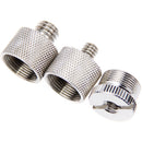 CAMVATE 1/4"-20 (F) To 5/8"-27 (M) , 5/8"-27 (F) To 1/4"-20 (M) And 5/8"-27 (F) To 3/8"-16 (M) Screw Adapter