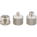 CAMVATE 1/4"-20 (F) To 5/8"-27 (M) , 5/8"-27 (F) To 1/4"-20 (M) And 5/8"-27 (F) To 3/8"-16 (M) Screw Adapter