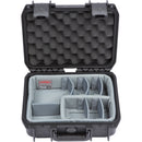 SKB 1209-4DT Case with Think Tank Designed Dividers (Black)