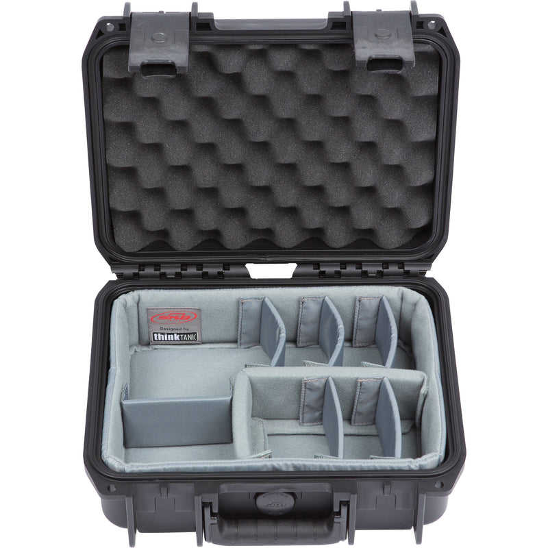 SKB 1209-4DT Case with Think Tank Designed Dividers (Black)