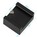 CAMVATE Cold Shoe Mount With 1/4"-20 Thread