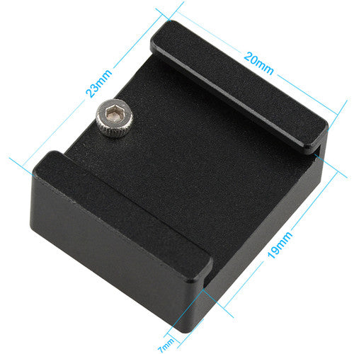 CAMVATE Cold Shoe Mount With 1/4"-20 Thread