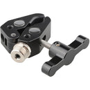 CAMVATE Super Clamp With 5/8"-27 Screw For Microphone (Black T-Handle)