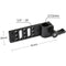 CAMVATE Male D-Tap To 4-Port Female D-Tap Hub With 15mm Rod Clamp
