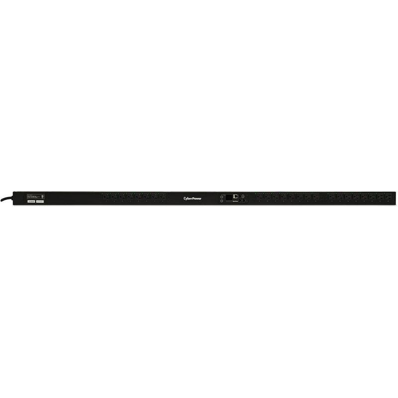 CyberPower PDU41101 24-Outlet 0U Rackmount Switched Power Distribution Unit with 10' Cord (120V)