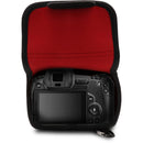 MegaGear Ultra-Light Neoprene Camera Case for Canon EOS R with 24-105mm Lens (Black)