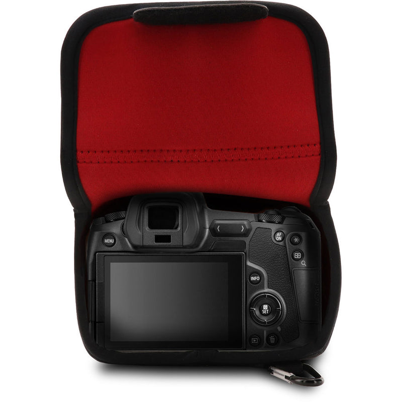 MegaGear Ultra-Light Neoprene Camera Case for Canon EOS R with 24-105mm Lens (Black)