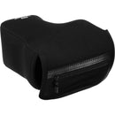 MegaGear Ultra-Light Neoprene Camera Case for Canon EOS R with 24-105mm Lens (Black)