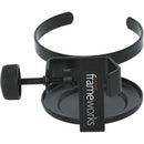 Gator Single Cup Beverage Holder Mount for Mic Stand
