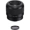 Sony FE 50mm f/1.8 Lens with Circular Polarizer Filter Kit
