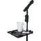 Gator Cases Frameworks Small Microphone Stand Clamp-On Utility Shelf-Capacity up to 10Lbs.