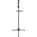 Gator Cases Frameworks Small Microphone Stand Clamp-On Utility Shelf-Capacity up to 10Lbs.