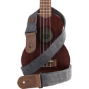 KALA Sonoma Coast Collection Ukulele Strap (Gray)