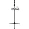Gator Cases Frameworks Large Microphone Stand Clamp-On Utility Shelf, Capacity to 10Lbs.