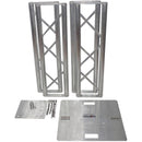 ProX Flex Tower Totem Package with Hard Road Case (3.28' or 6.56')