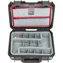 SKB iSeries 1510-4 Case with Think Tank Photo Dividers &&nbsp;Lid Organizer (Black)