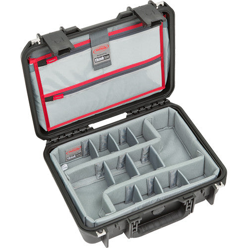 SKB iSeries 1510-4 Case with Think Tank Photo Dividers &&nbsp;Lid Organizer (Black)