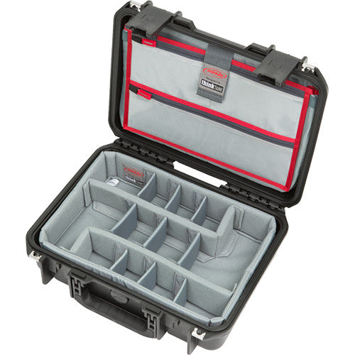 SKB iSeries 1510-4 Case with Think Tank Photo Dividers &&nbsp;Lid Organizer (Black)