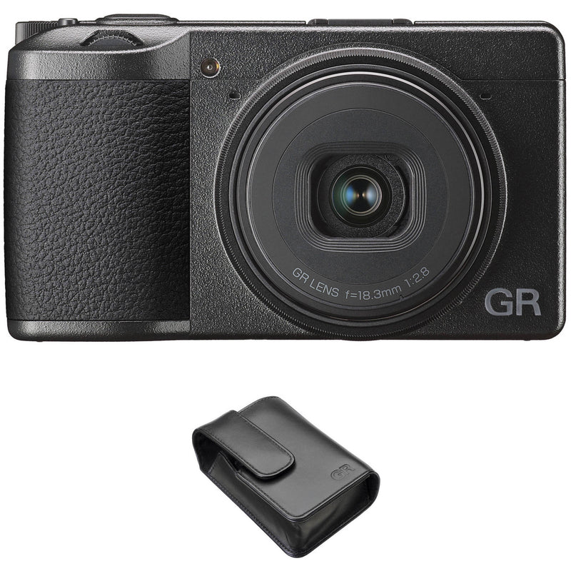 Ricoh GR III Digital Camera with Extra Battery Kit