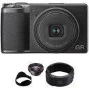 Ricoh GR III Digital Camera with Extra Battery Kit
