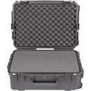 SKB iSeries 2215-8 Waterproof Utility Case with Wheels and Cubed Foam (Black)