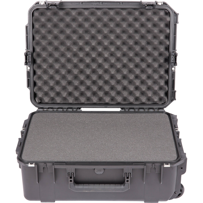 SKB iSeries 2215-8 Waterproof Utility Case with Wheels and Cubed Foam (Black)
