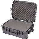 SKB iSeries 2215-8 Waterproof Utility Case with Wheels and Cubed Foam (Black)
