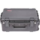 SKB iSeries 2215-8 Waterproof Utility Case with Wheels and Cubed Foam (Black)