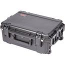 SKB iSeries 2215-8 Waterproof Utility Case with Wheels and Cubed Foam (Black)