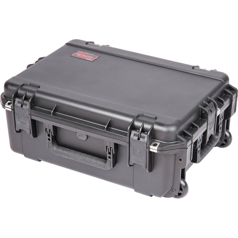 SKB iSeries 2215-8 Waterproof Utility Case with Wheels and Cubed Foam (Black)