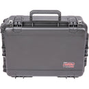 SKB iSeries 2215-8 Waterproof Utility Case with Wheels and Cubed Foam (Black)