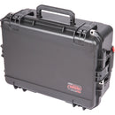 SKB iSeries 2215-8 Waterproof Utility Case with Wheels and Cubed Foam (Black)