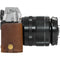 MegaGear Ever Ready Leather Camera Case for Fujifilm X-T10 & X-T20 (Dark Brown)